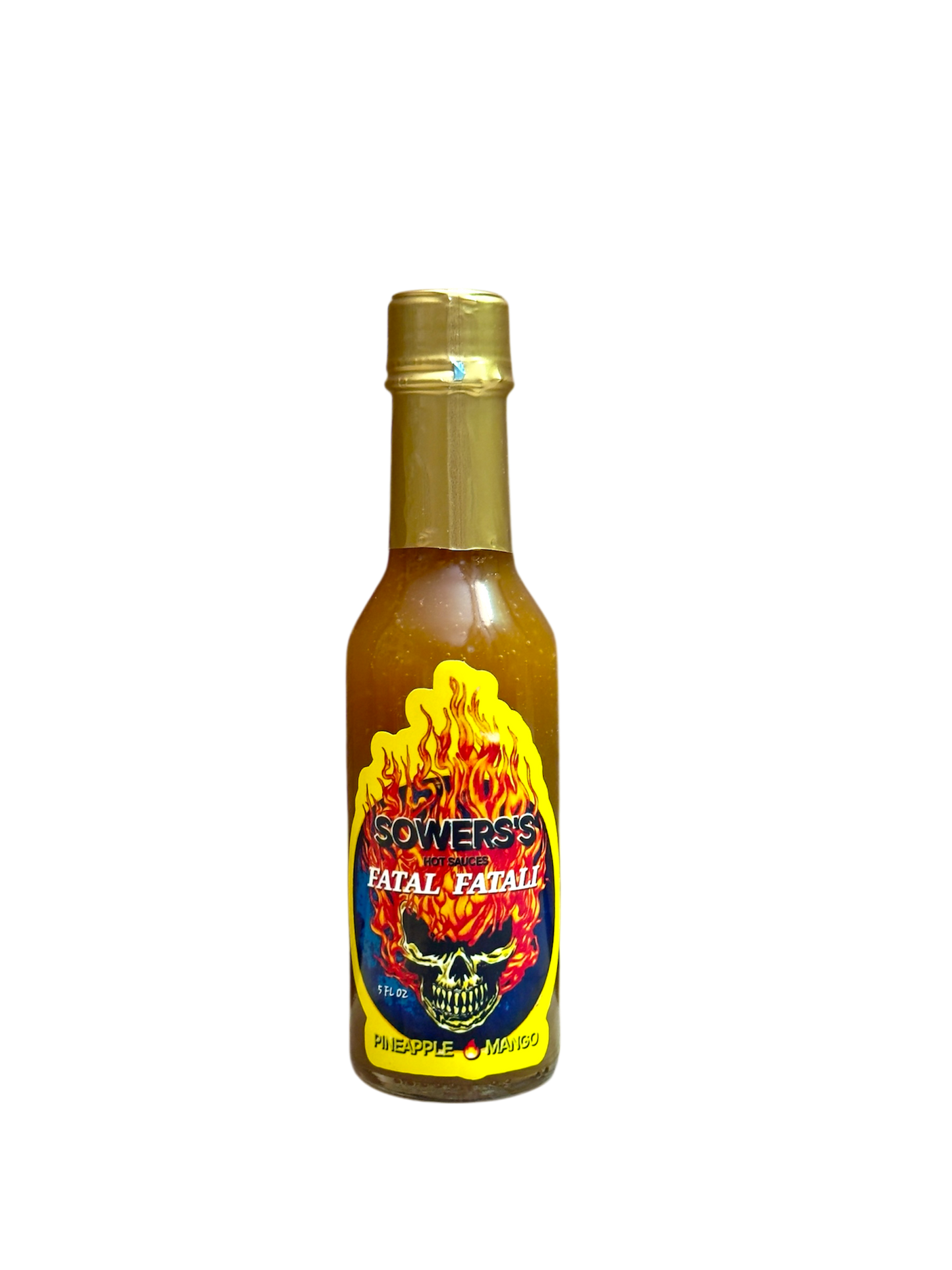 Fatal Fatali (Pineapple & Mango) Hot Sauce 5 fl oz (148 ml) - Sowers’s Hot Sauces