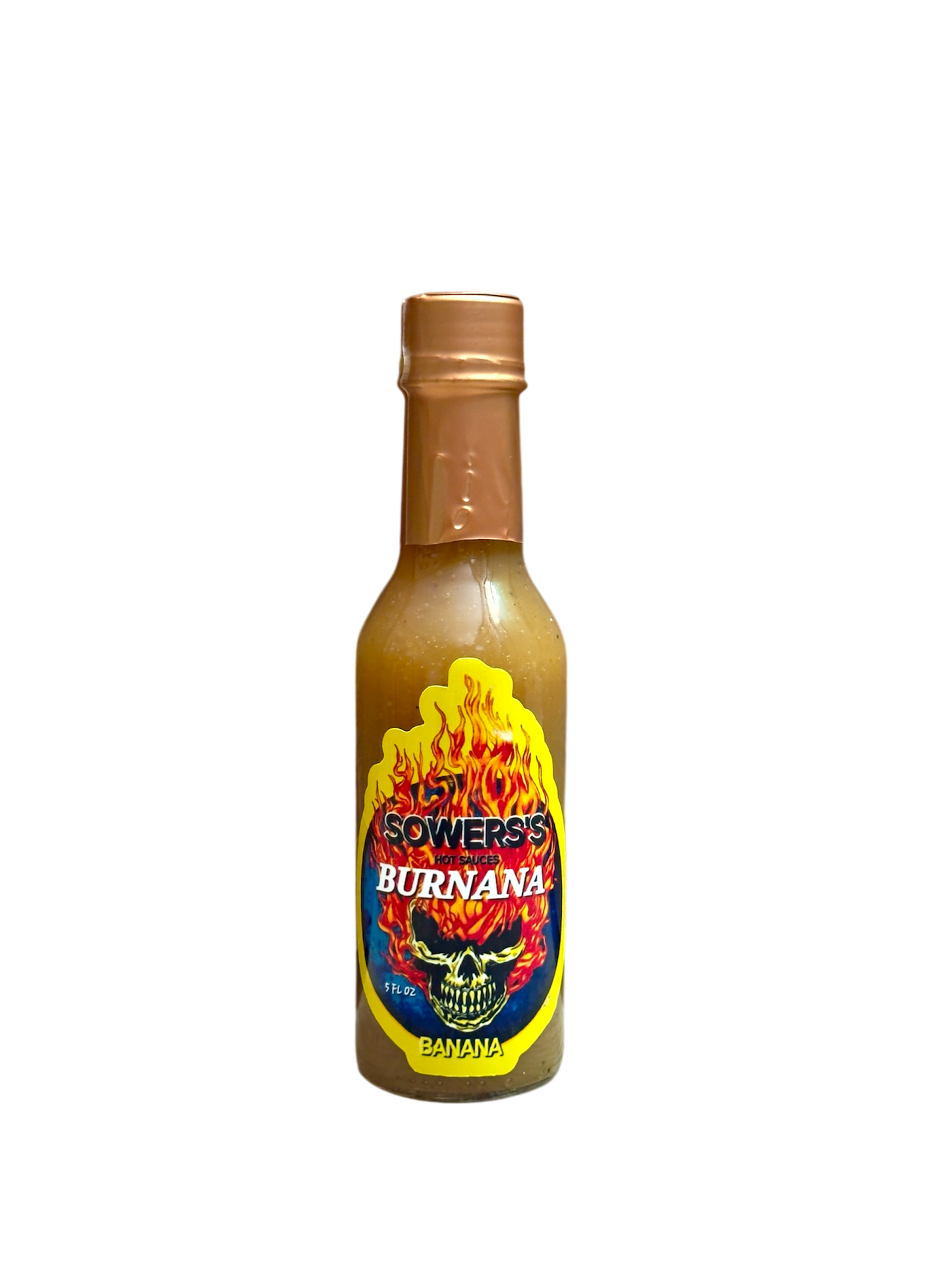 BURNANA (Banana) Hot Sauce 5 fl oz (148 ml) - Sowers’s Hot Sauces