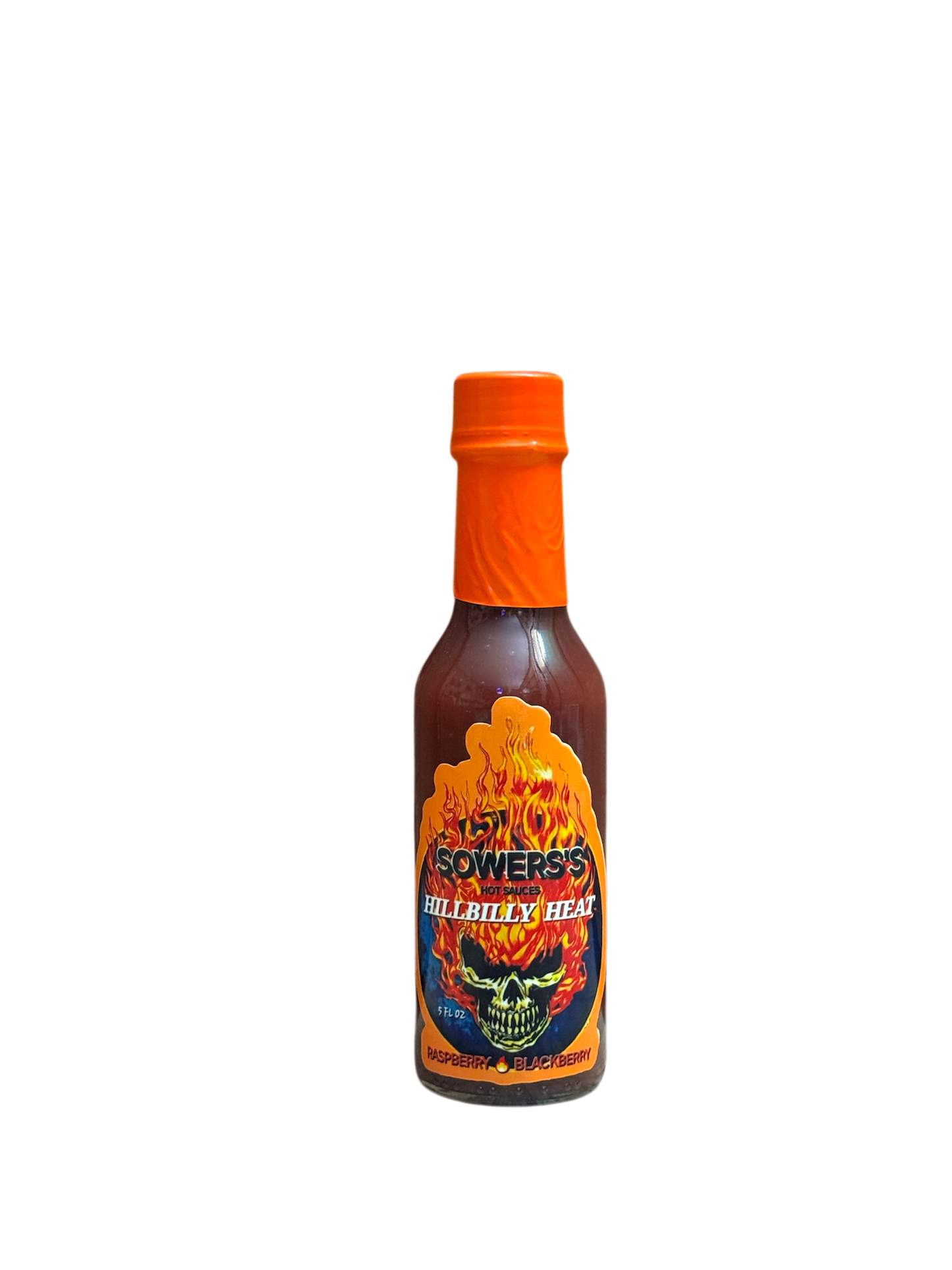 Hillbilly Heat (Raspberry, Black Berry & Honey Whisky) Hot Sauce 5 fl oz (148ml) - Sowers’s Hot Sauces