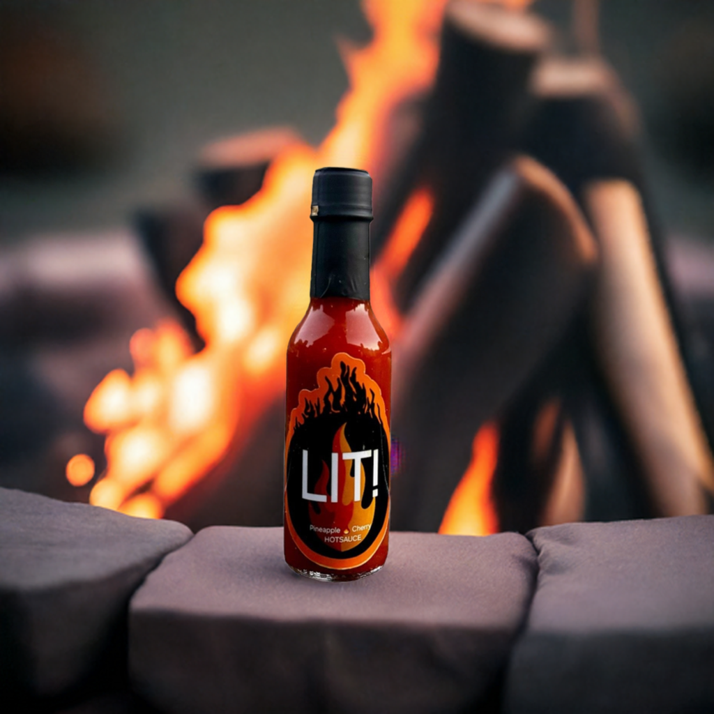 "LIT" 5 fl oz (Pineapple & Cherry) - Sowers’s Hot Sauces