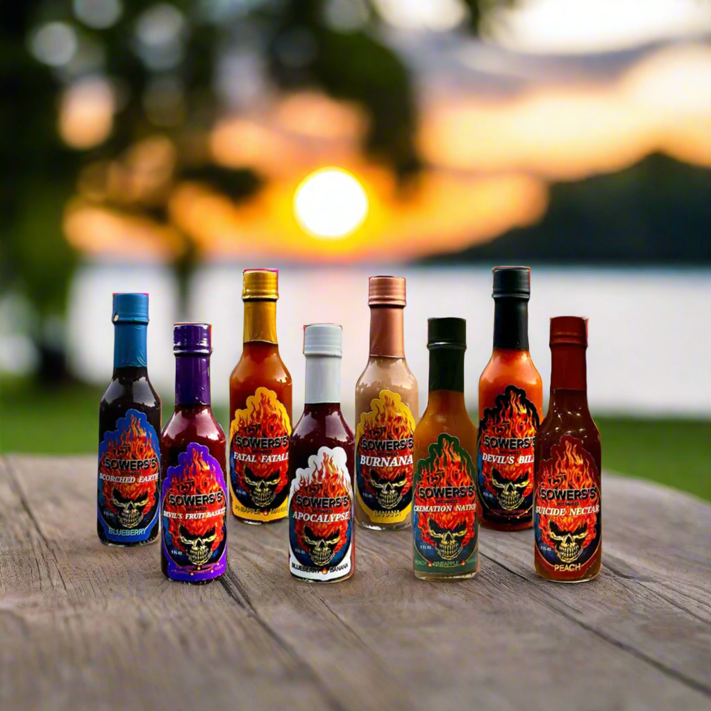 Sowers's Hot Sauce Bundle (The Crazy 8) - Sowers’s Hot Sauces