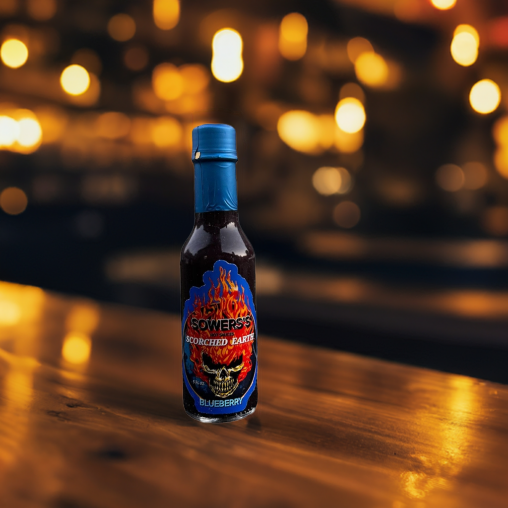 Scorched Earth 5 fl oz (Blueberry) - Sowers’s Hot Sauces