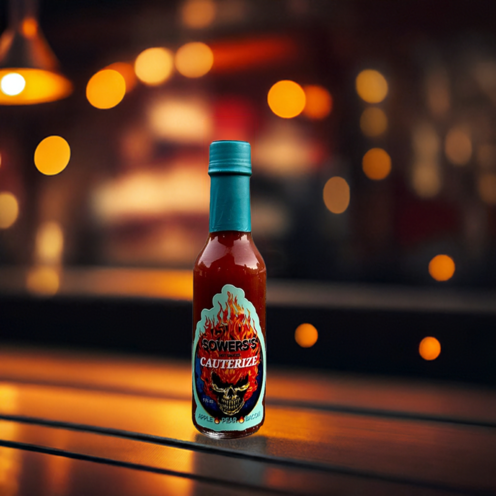Cauterize 5 fl oz (Apple, Pear & Bacon) - Sowers’s Hot Sauces