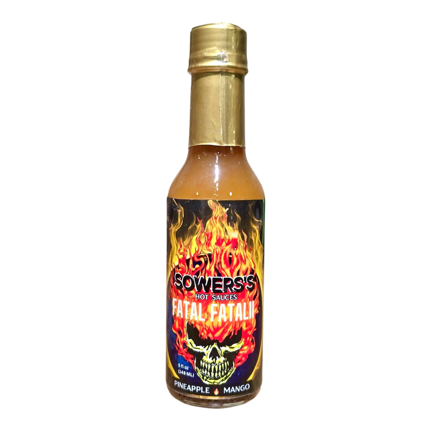 Fatal Fatali (Pineapple & Mango) Hot Sauce 5 fl oz (148 ml) - Sowers’s Hot Sauces 