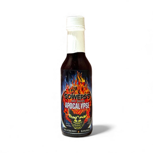 Apocalypse (Blueberry Banana) Hot Sauce 5 fl oz (148 ml) - Sowers’s Hot Sauces 