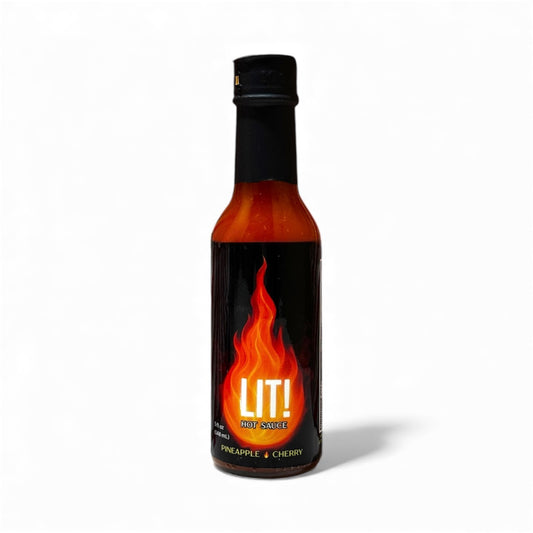 "LIT" (Pineapple & Cherry) Hot Sauce 5 fl oz (148ml) - Sowers’s Hot Sauces 