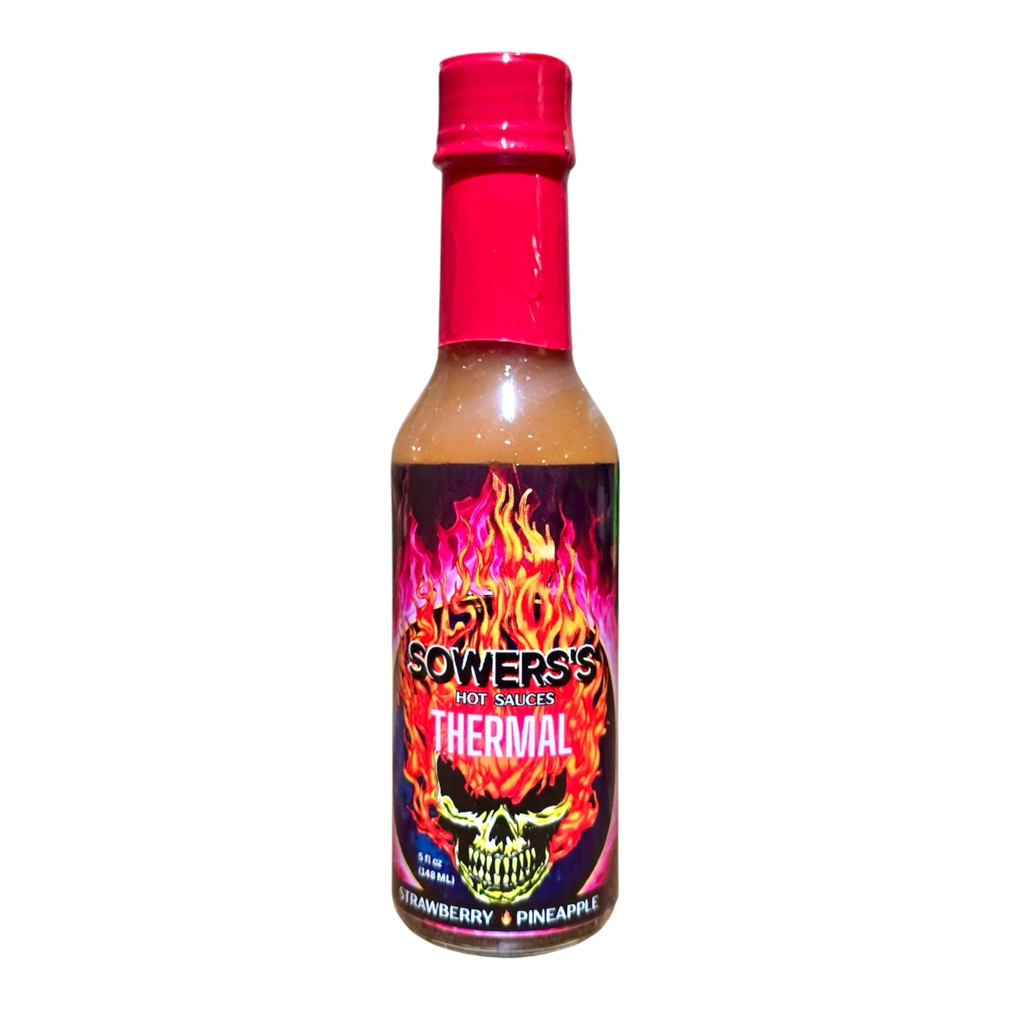 Thermal (Strawberry & Pineapple) Hot Sauce 5 fl oz (148ml) - Sowers’s Hot Sauces 