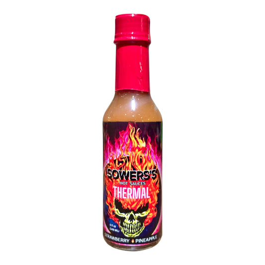 Thermal (Strawberry & Pineapple) Hot Sauce 5 fl oz (148ml) - Sowers’s Hot Sauces 