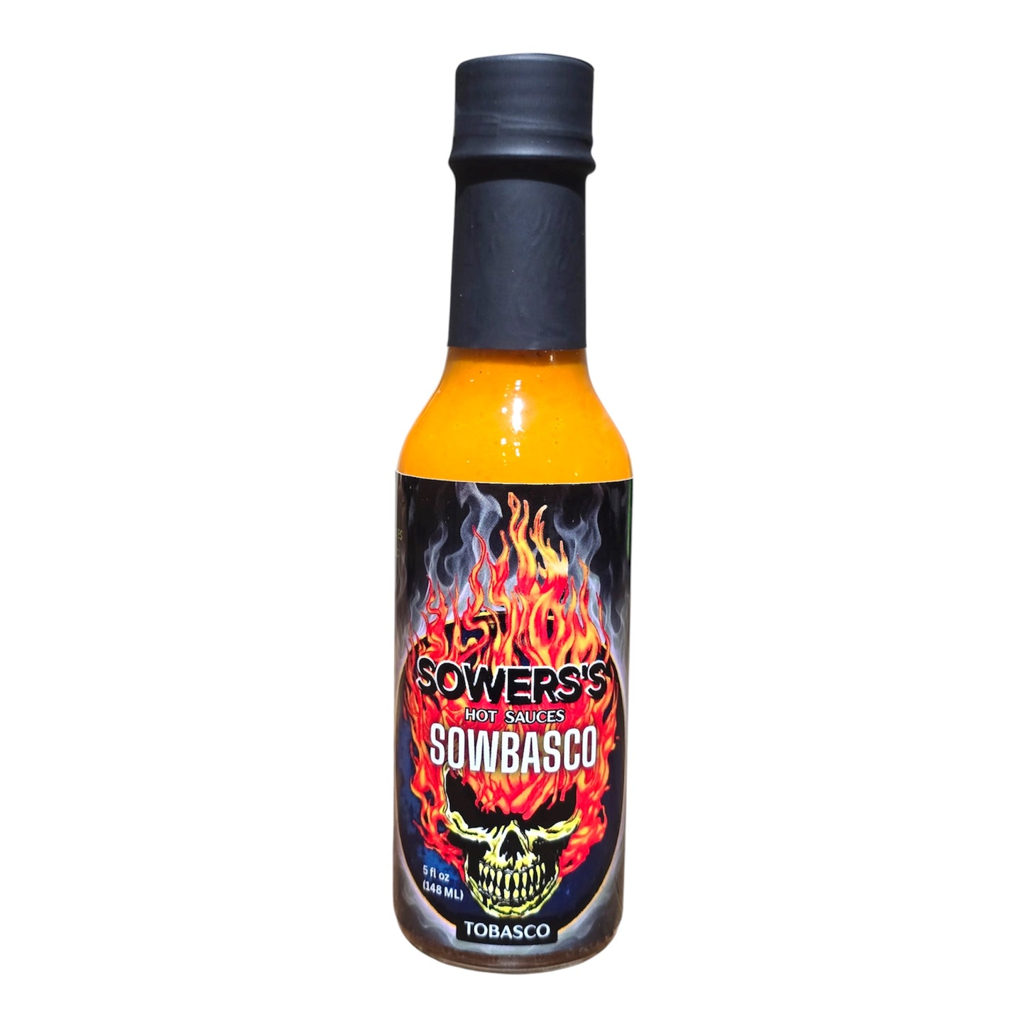SOWBASCO (Red Peppers) Hot Sauce 5 fl oz (148 ml) - Sowers’s Hot Sauces 