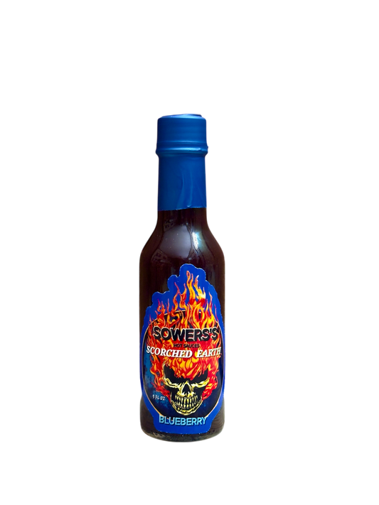 Scorched Earth (Blueberry) Hot Sauce 5 fl oz (148 ml) - Sowers’s Hot Sauces 