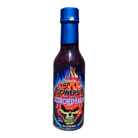 Scorched Earth (Blueberry) Hot Sauce 5 fl oz (148 ml) - Sowers’s Hot Sauces 