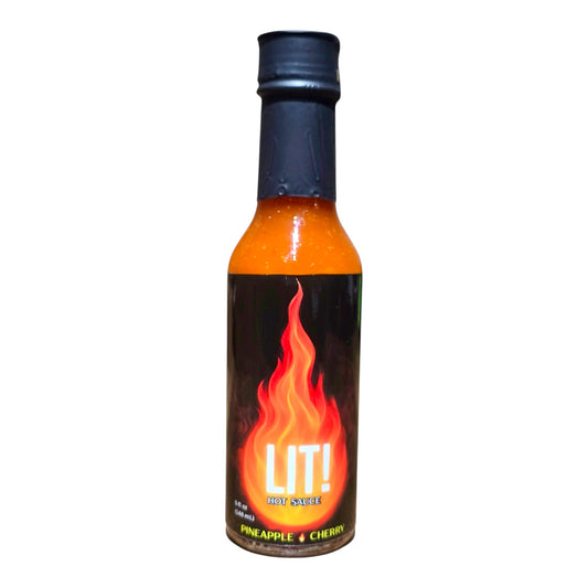 "LIT" (Pineapple & Cherry) Hot Sauce 5 fl oz (148ml) - Sowers’s Hot Sauces 