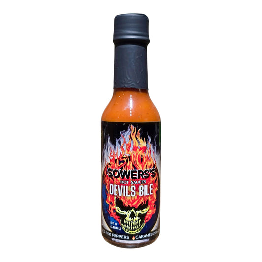 Devils Bile (Caramelized Onions & Garlic) Hot Sauce 5 fl oz (148 ml) - Sowers’s Hot Sauces 