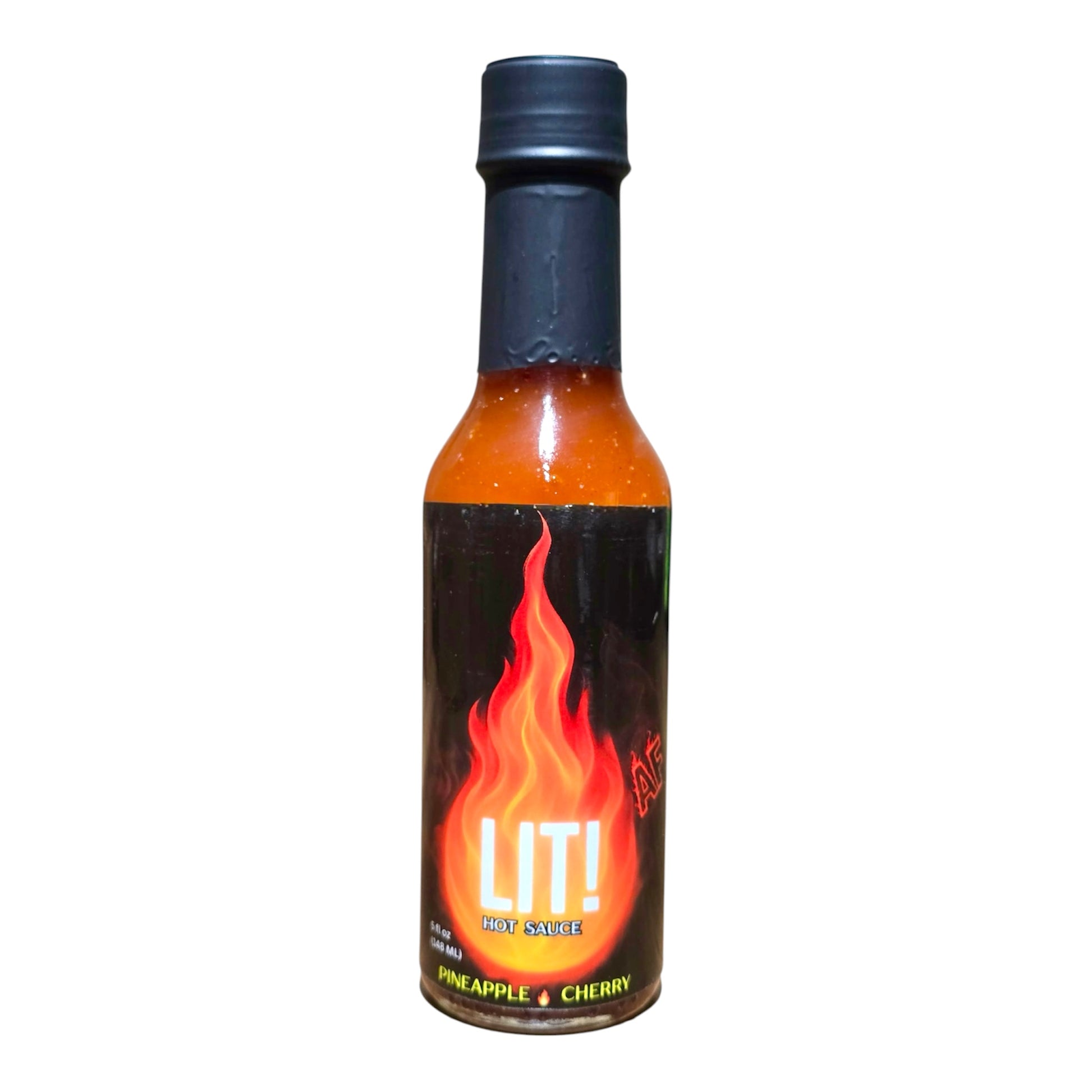 LIT "AF" (Pineapple & Cherry) Hot Sauce 5 fl oz (148ml) - Sowers’s Hot Sauces 